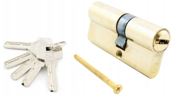 Wkładka A&B płaska 5 kluczy nawiercanych